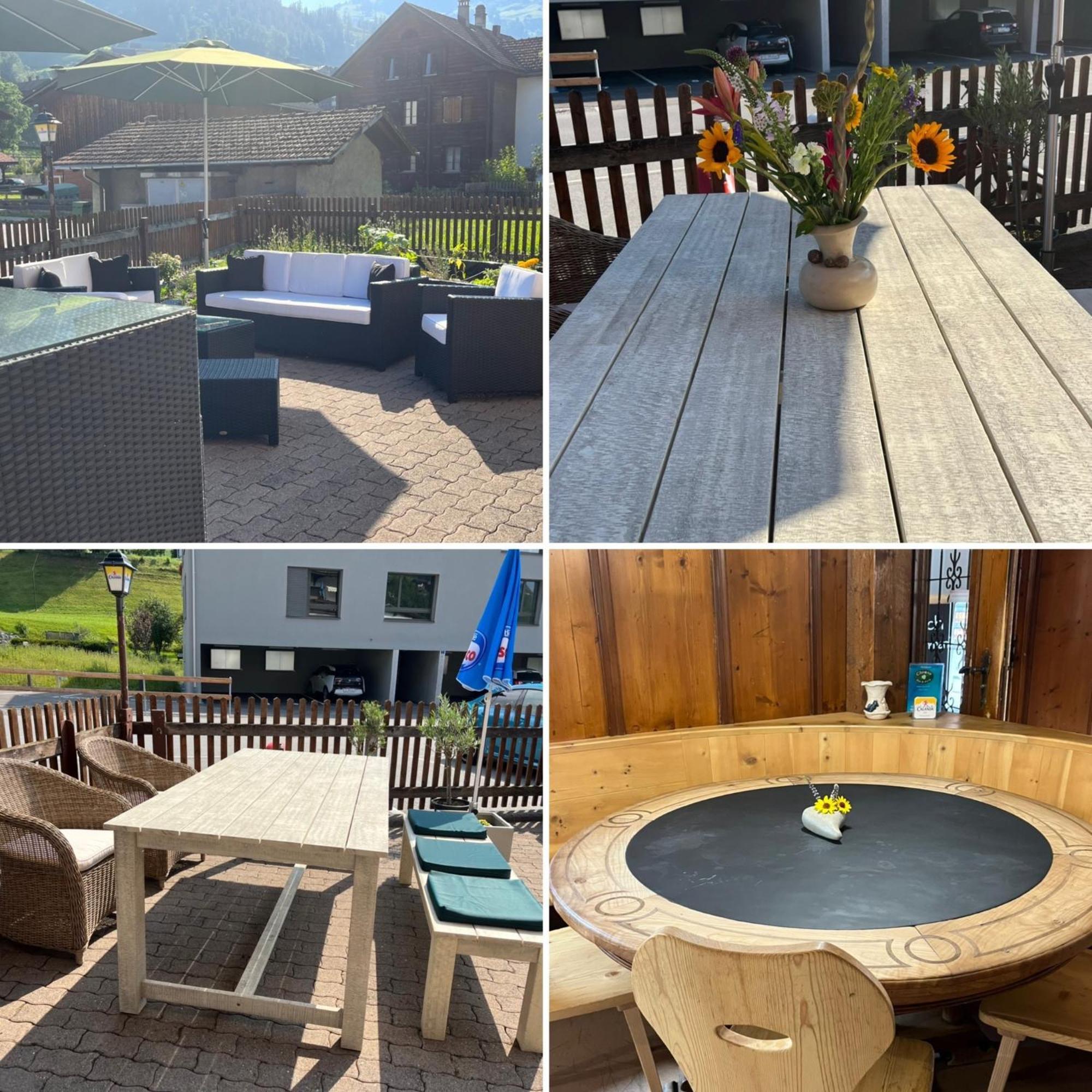 Chrona Bed & Breakfast Jenaz Esterno foto